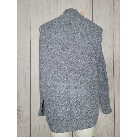 Toad & Co Blue Gray Open Front Cardigan With Organic Cotton Size Small - Picture 6 of 6